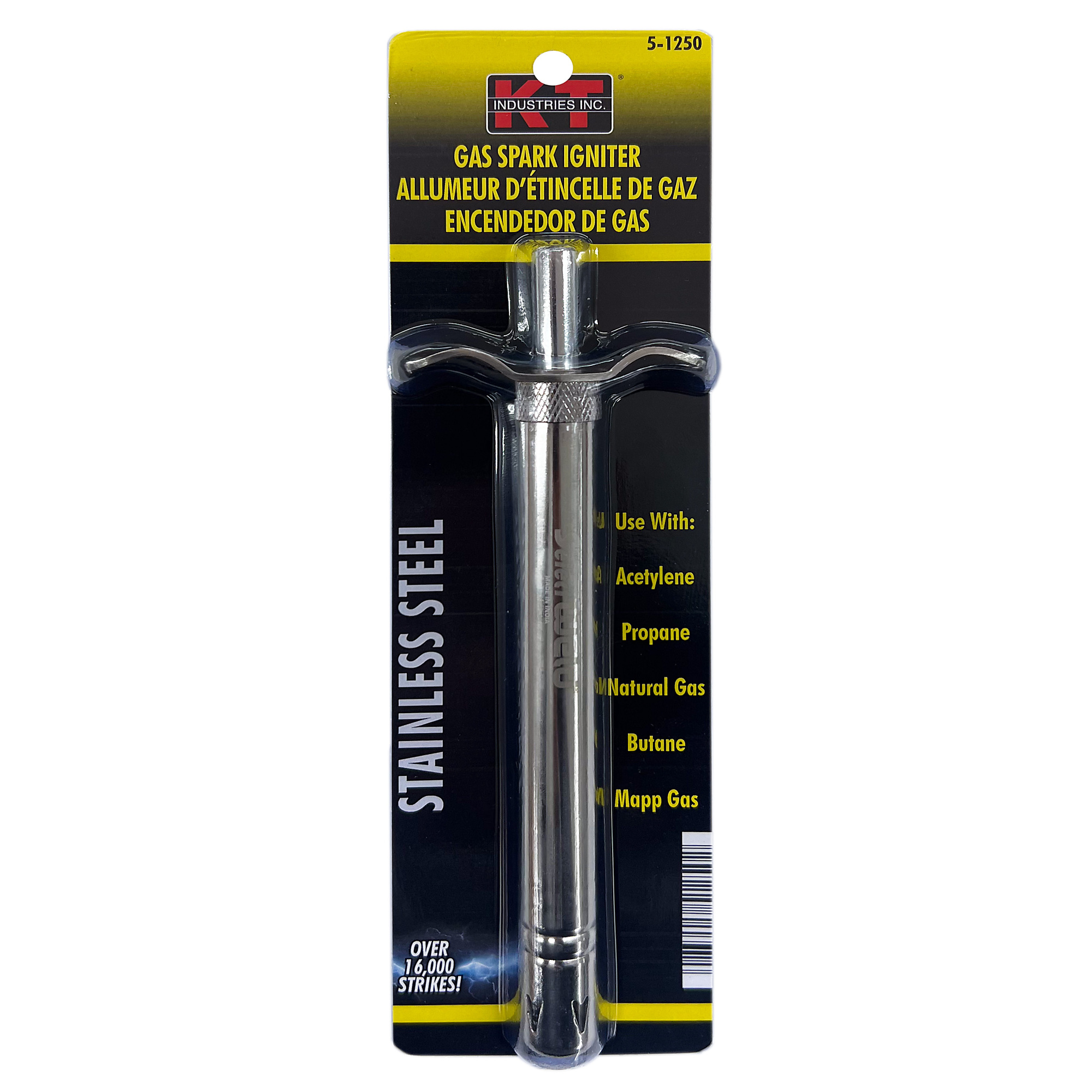 K-T Industries Gas Spark Igniter — For Acetylene, Propane, Natural Gas, Butane, MAPP, Model# 5-1250